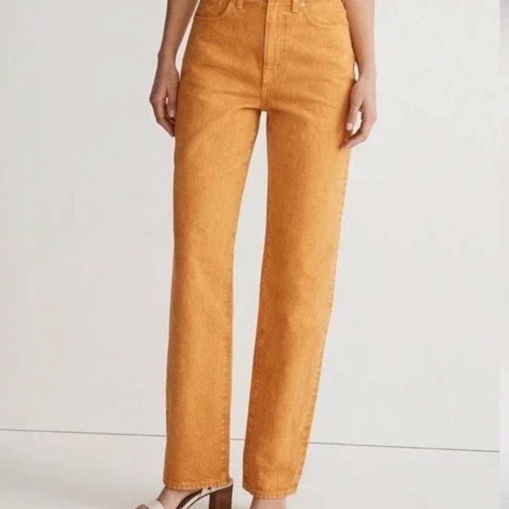 Madewell Baggy Straight Jean